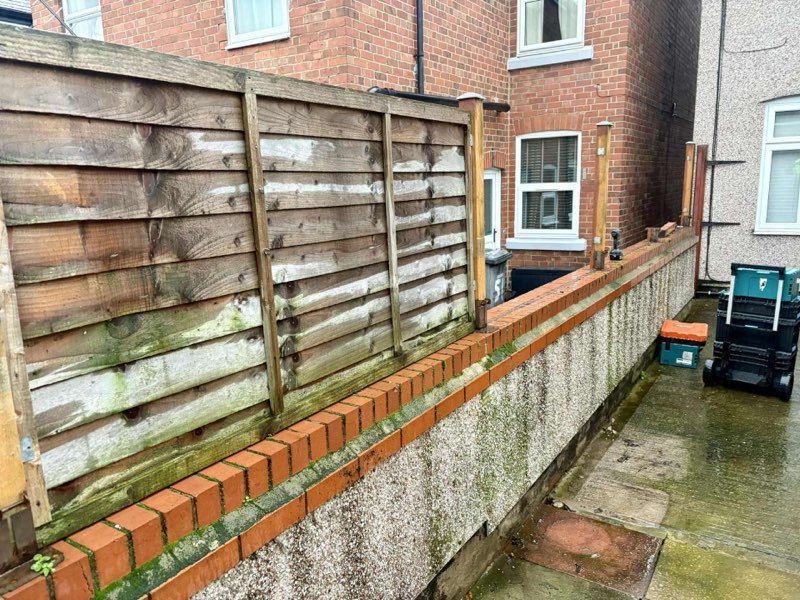 Made-to-measure tongue and groove fence and gate on Bertie Road, Wrexham