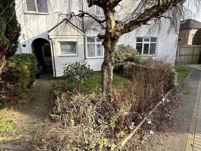 Front garden landscaped with decorative Black Ice gravel in Wrexham